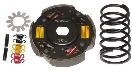 Hochleistungskupplung TPX4K160-D + TS black