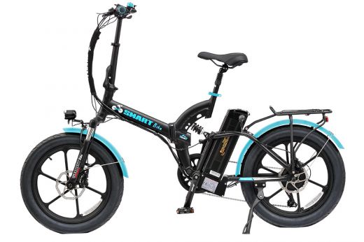 SMARTbike SHARK 3Pro Faltbar, Rahmenvollfederung, 3&quote; Reifen