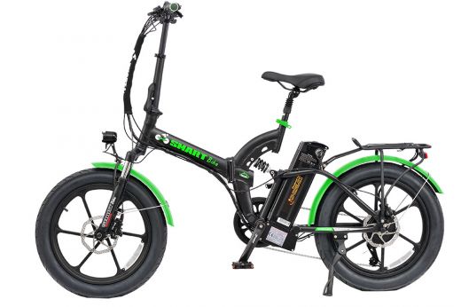SMARTbike SHARK 3Pro Faltbar, Rahmenvollfederung, 3&quote; Reifen