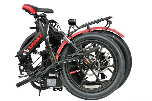 SMARTbike SHARK 3Pro Faltbar, Rahmenvollfederung, 3&quote; Reifen
