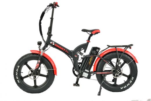 SMARTbike SHARK 4Pro Faltbar, Rahmenvollfederung, 4&quote; Reifen