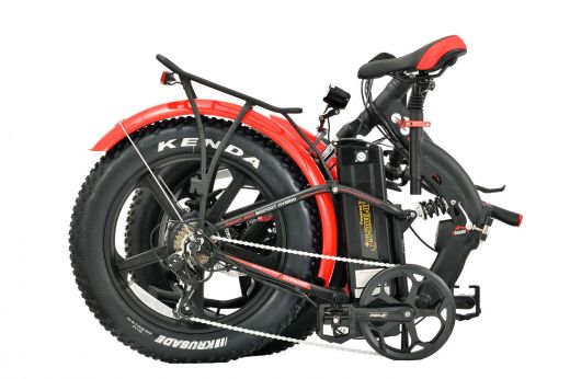 SMARTbike SHARK 4Pro Faltbar, Rahmenvollfederung, 4&quote; Reifen