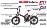 SMARTbike SHARK 4Pro Faltbar, Rahmenvollfederung, 4" Reifen