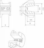 TechPulley Gleitstücke SP03 (Kymco, Honda)