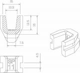 TechPulley Gleitstücke SP11/SP2515-AF