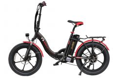 SMARTbike NEXUS 3.0 Faltbar mit Tiefeinsteigerahmen, 3&quote; Reifen