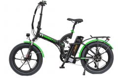 SMARTbike SHARK 3Pro Faltbar, Rahmenvollfederung, 3&quote; Reifen