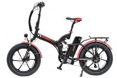 SMARTbike SHARK 3Pro Faltbar, Rahmenvollfederung, 3&quote; Reifen