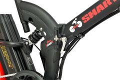 SMARTbike SHARK 4Pro Faltbar, Rahmenvollfederung, 4&quote; Reifen